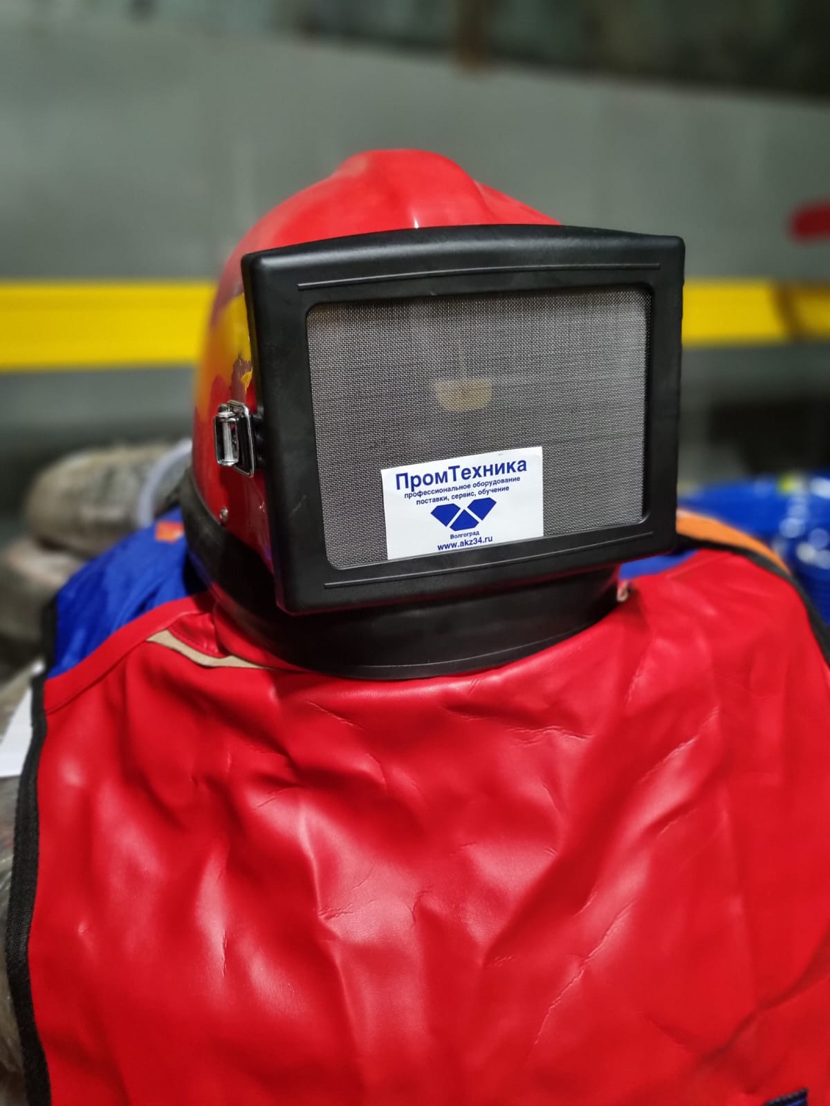 Шлем дробеструйщика Granit ReS-3G/OH/ue